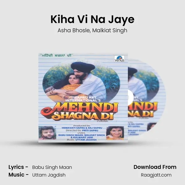 Kiha Vi Na Jaye - Asha Bhosle album cover 