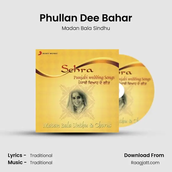 Phullan Dee Bahar - Madan Bala Sindhu album cover 