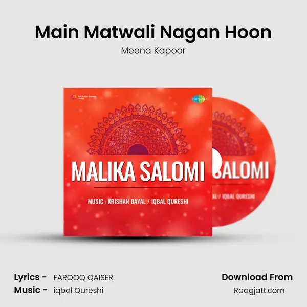 Main Matwali Nagan Hoon - Meena Kapoor album cover 