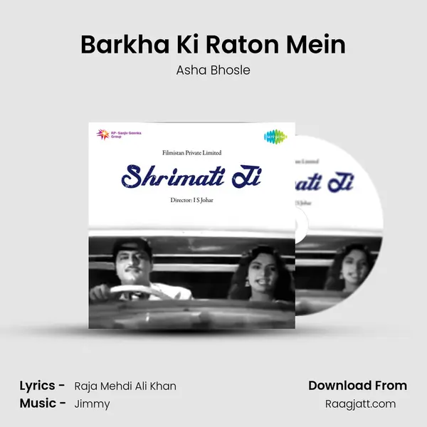 Barkha Ki Raton Mein - Asha Bhosle album cover 