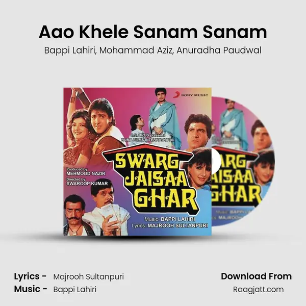 Aao Khele Sanam Sanam - Bappi Lahiri album cover 