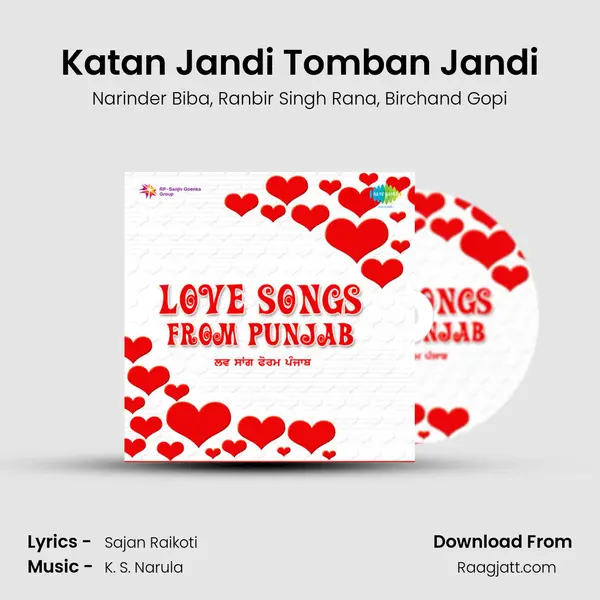 Katan Jandi Tomban Jandi - Narinder Biba album cover 