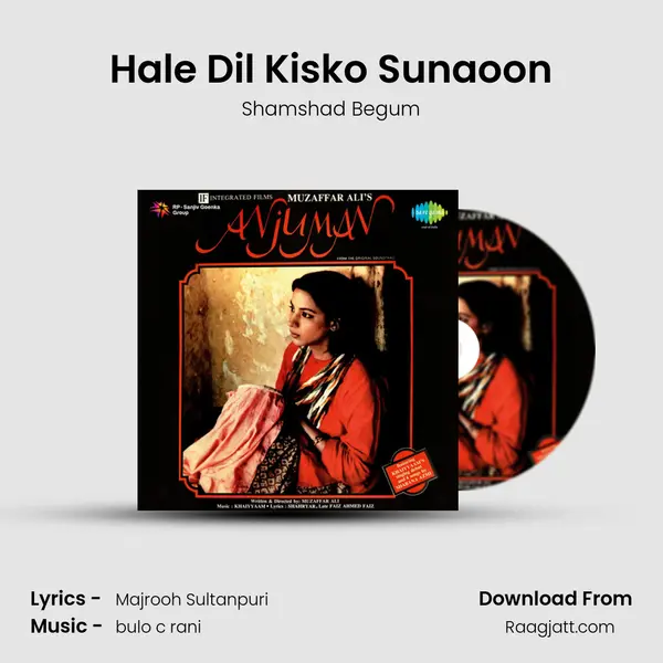 Hale Dil Kisko Sunaoon - Shamshad Begum album cover 