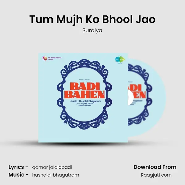 Tum Mujh Ko Bhool Jao - Suraiya album cover 