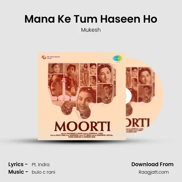 Mana Ke Tum Haseen Ho - Mukesh album cover 