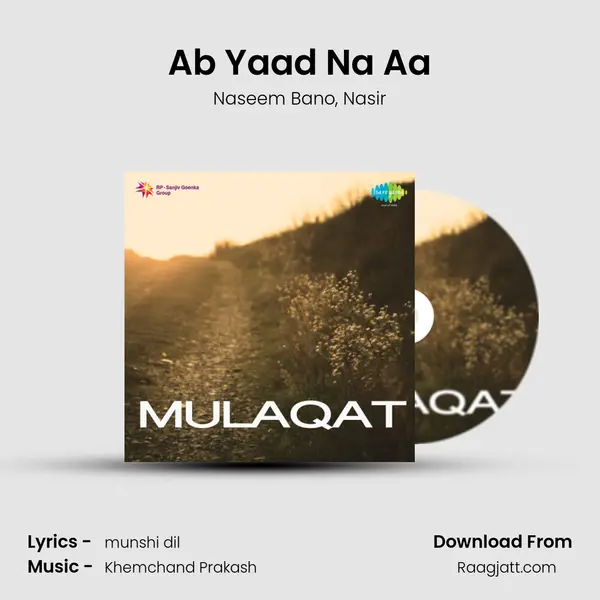 Ab Yaad Na Aa - Naseem Bano album cover 