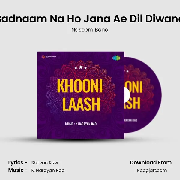 Badnaam Na Ho Jana Ae Dil Diwana mp3 song