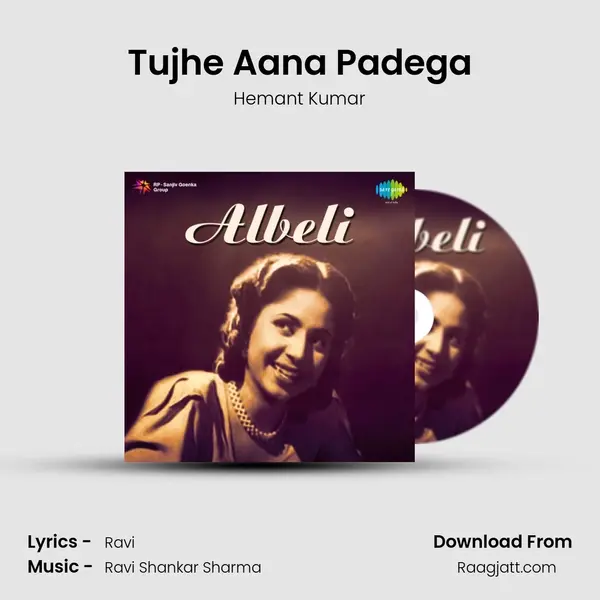 Tujhe Aana Padega - Hemant Kumar album cover 