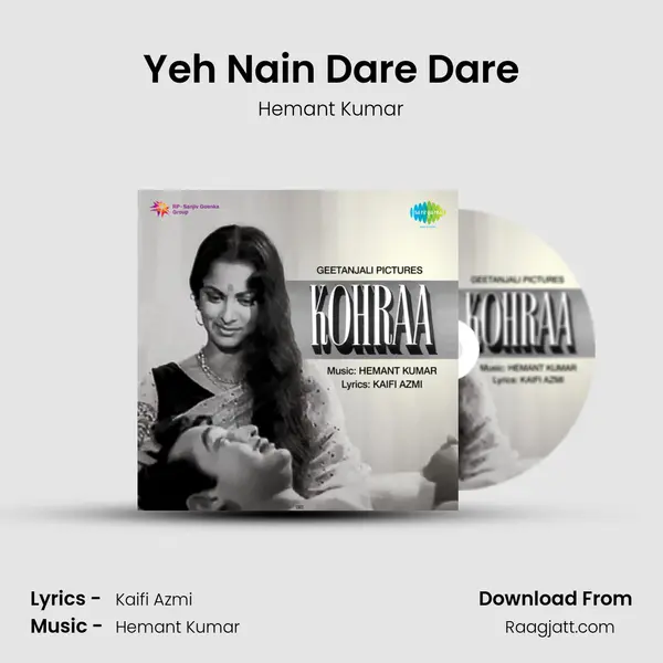 Yeh Nain Dare Dare - Hemant Kumar album cover 