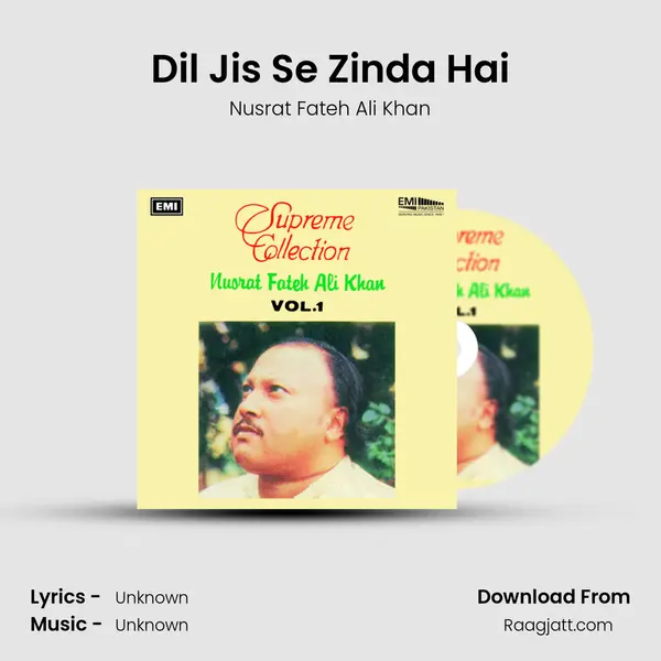 Dil Jis Se Zinda Hai - Nusrat Fateh Ali Khan album cover 