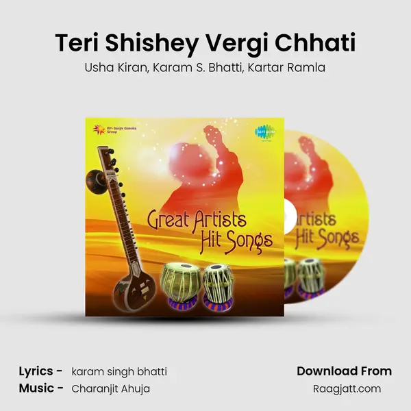 Teri Shishey Vergi Chhati - Usha Kiran album cover 