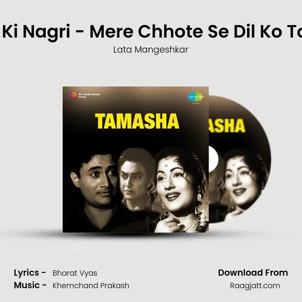 Armano Ki Nagri - Mere Chhote Se Dil Ko Tod Chale - Lata Mangeshkar album cover 