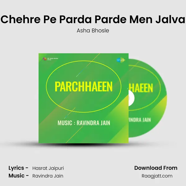 Chehre Pe Parda Parde Men Jalva - Asha Bhosle album cover 