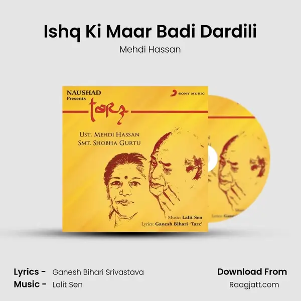 Ishq Ki Maar Badi Dardili - Mehdi Hassan album cover 