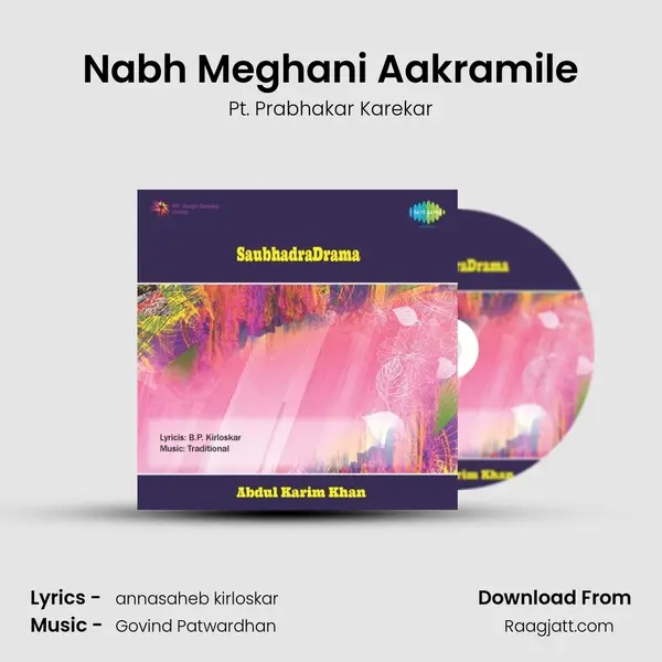 Nabh Meghani Aakramile - Pt. Prabhakar Karekar album cover 