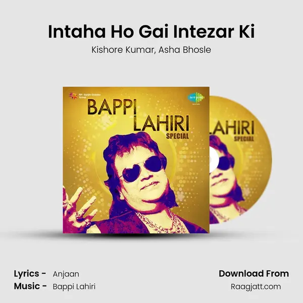 Intaha Ho Gai Intezar Ki - Kishore Kumar album cover 