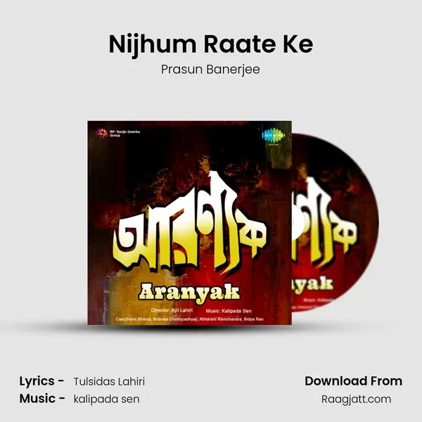 Nijhum Raate Ke - Prasun Banerjee album cover 