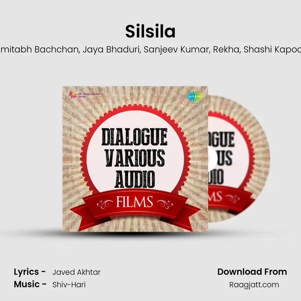 Silsila - Amitabh Bachchan album cover 