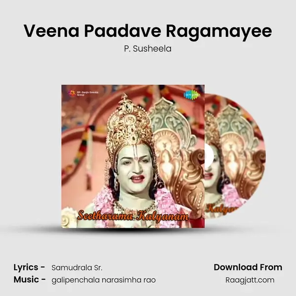 Veena Paadave Ragamayee - P. Susheela album cover 