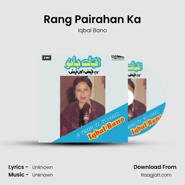 Rang Pairahan Ka - Iqbal Bano album cover 