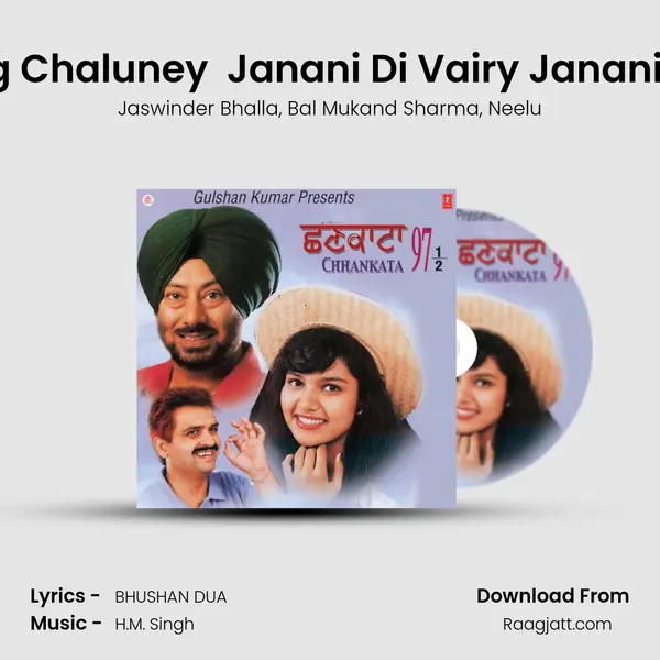 Hindi Wali Madam -Song Chaluney  Janani Di Vairy Janani    Chache Da Angreji Pot - Jaswinder Bhalla album cover 