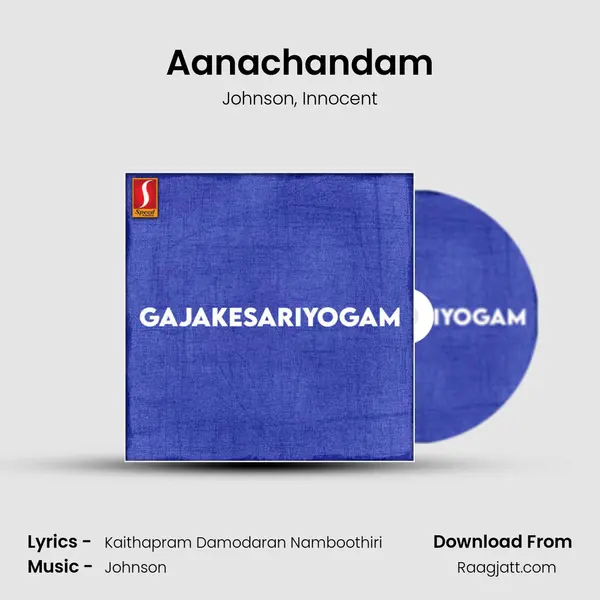 Aanachandam - Johnson album cover 