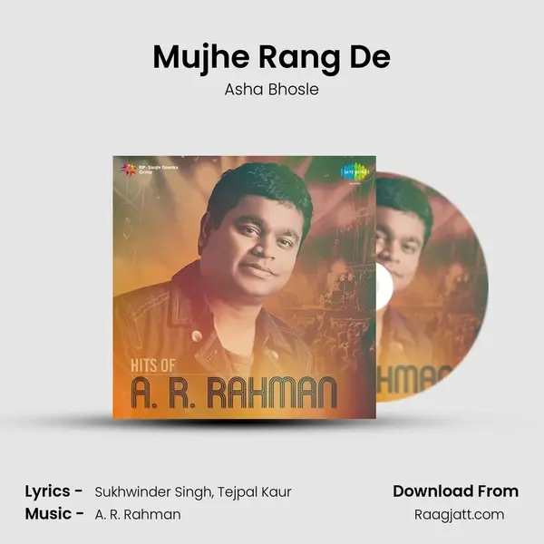 Mujhe Rang De - Asha Bhosle album cover 