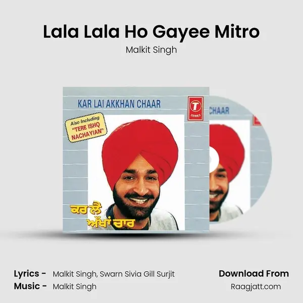 Lala Lala Ho Gayee Mitro - Malkit Singh album cover 