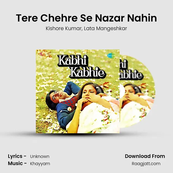 Tere Chehre Se Nazar Nahin - Kishore Kumar album cover 