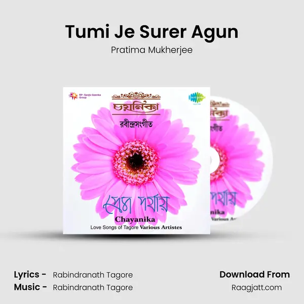 Tumi Je Surer Agun - Pratima Mukherjee album cover 