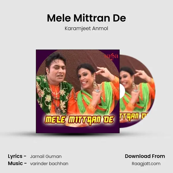 Mele Mittran De - Karamjeet Anmol album cover 