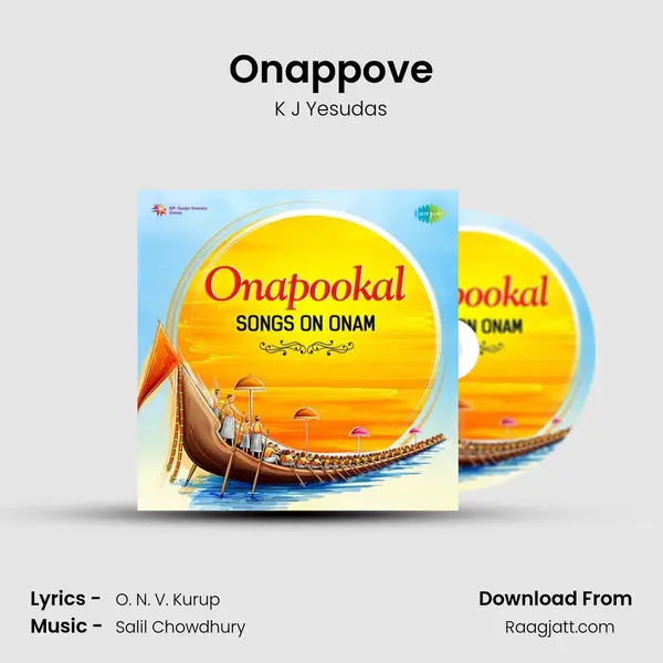 Onappove - K J Yesudas album cover 