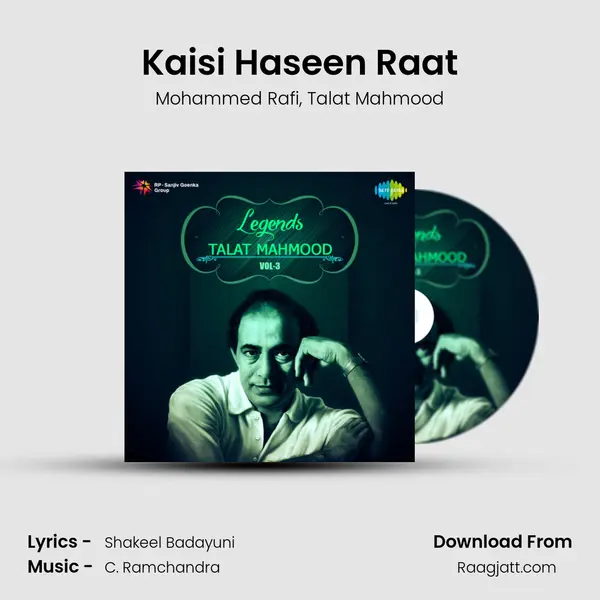 Kaisi Haseen Raat - Mohammed Rafi album cover 