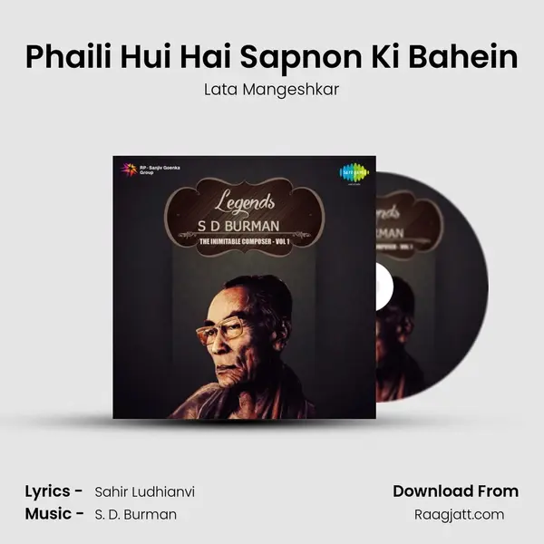 Phaili Hui Hai Sapnon Ki Bahein - Lata Mangeshkar album cover 