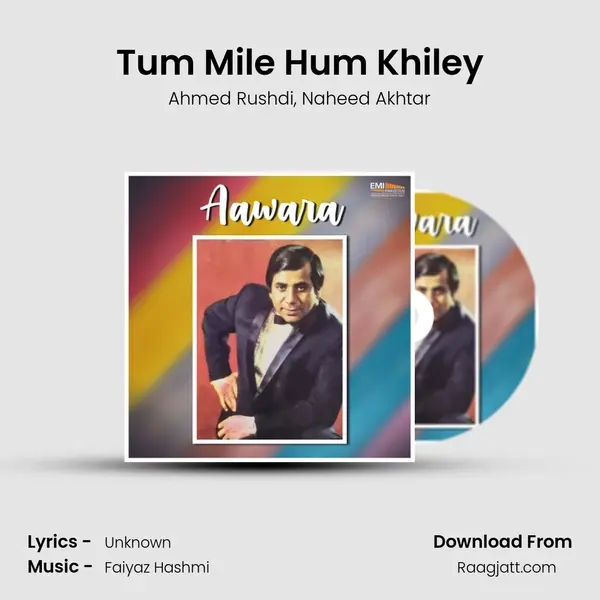 Tum Mile Hum Khiley - Ahmed Rushdi album cover 