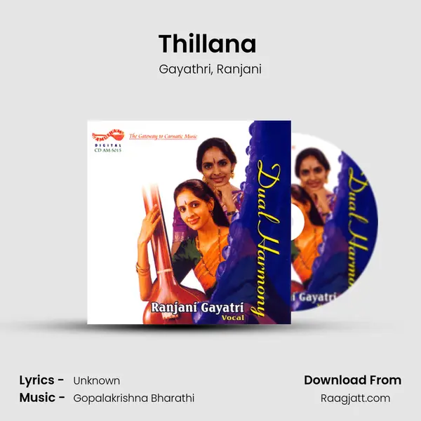 Thillana (Ranjani,Gayatri) mp3 song