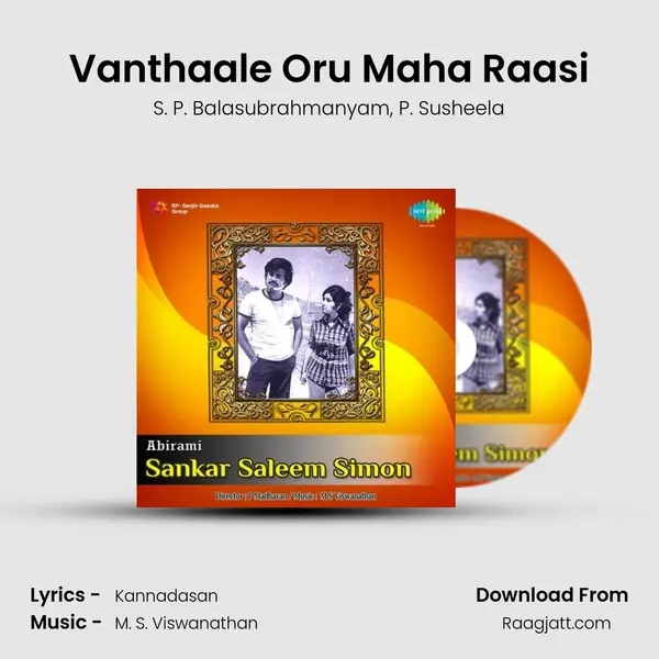 Vanthaale Oru Maha Raasi - S. P. Balasubrahmanyam album cover 