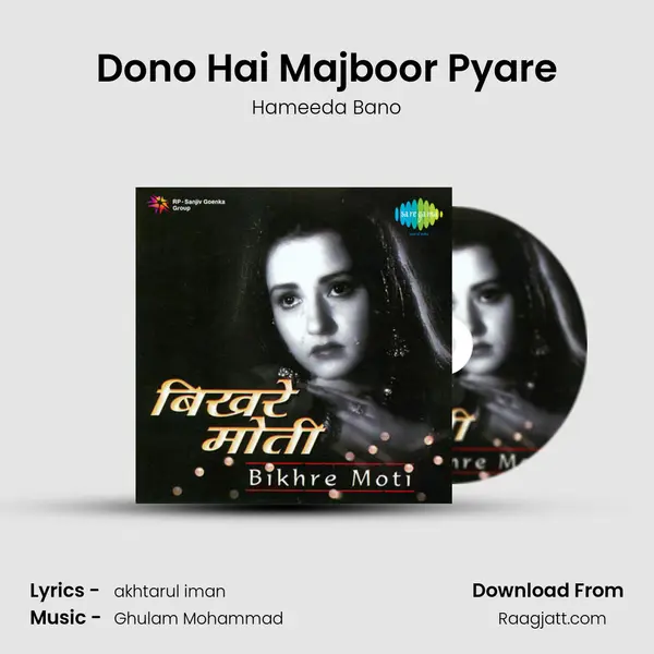 Dono Hai Majboor Pyare - Hameeda Bano album cover 