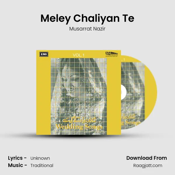 Meley Chaliyan Te - Musarrat Nazir album cover 