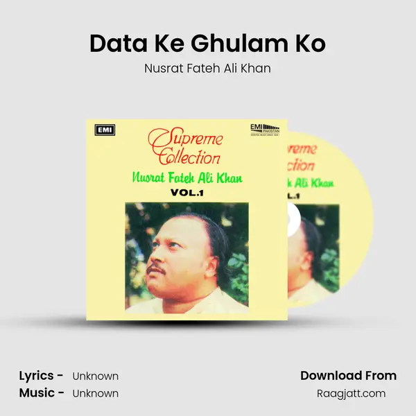 Data Ke Ghulam Ko - Nusrat Fateh Ali Khan album cover 