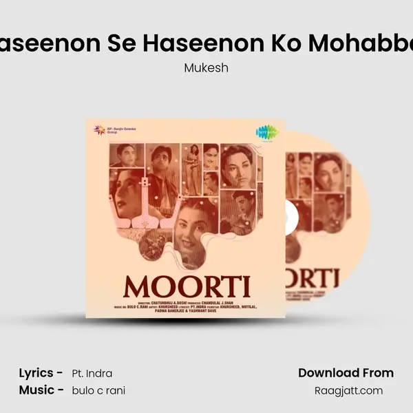 Haseenon Se Haseenon Ko Mohabbat - Mukesh album cover 