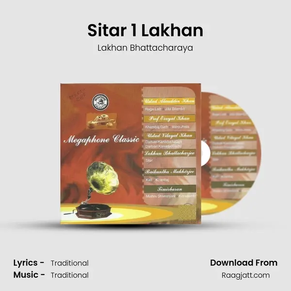 Sitar 1 Lakhan - Lakhan Bhattacharaya album cover 